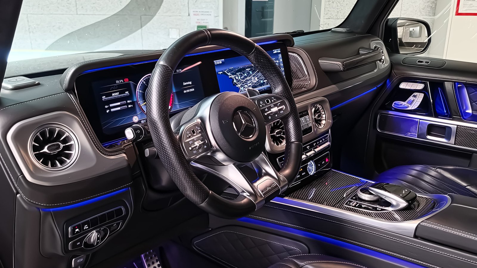 G-Klasse Interior Dash Wide